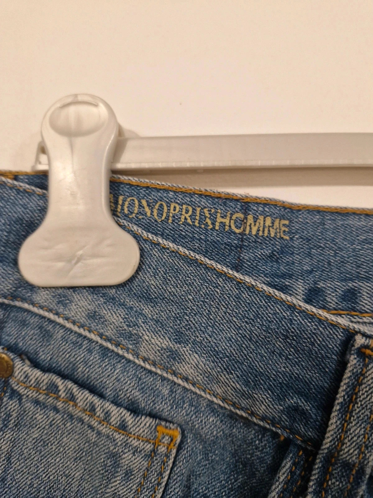 Short jeans de algodão 42 – photo 3